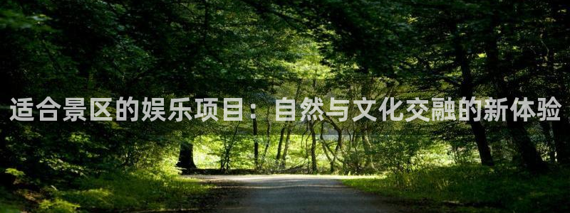 开心彩平台注册：适合景区的娱乐项目：自然与文化交融的新体验